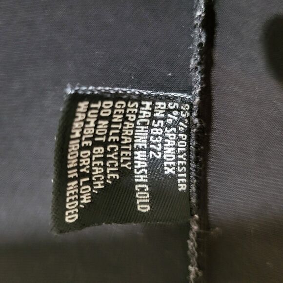 Enfocus Studio Womens Black Mini Dress Short Sleeve Scoop Neck Size 18w - Picture 4 of 4